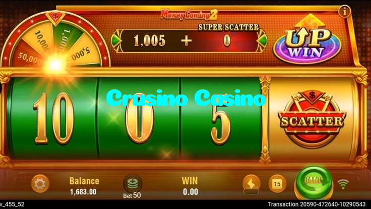 Crusino Casino casino presented on mobile device in Pakistan with slots and live games